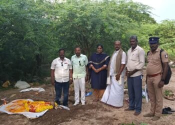 தஞ்சை மாநகரில் கோபுரம் பவுண்டேஷன் சார்பாக ஆதரவற்ற சடலம் இறுதி நல்லடக்கம் செய்யப்பட்டது