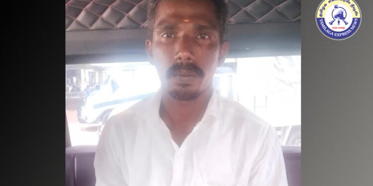 திண்டுக்கல்லில் செயின் பறிப்பு வழக்கில் 4 ஆண்டுகள் தலைமறைவாக இருந்த பிடியானை குற்றவாளி கைது