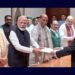 தேசிய ஜனநாயகக் கூட்டணியின் துணை ஜனாதிபதி வேட்பாளர் சி.பி. ராதாகிருஷ்ணன் வேட்புமனுவை தாக்கல் செய்தார், பிரதமர் மோடி முதல் முன்மொழிந்தார்!