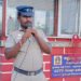 மாநாட்டில் தொண்டர்கள் விபத்தில்லாமல் கவனமாக செல்ல காவலர் கூறும் விழிப்புணர்வு தகவல்
