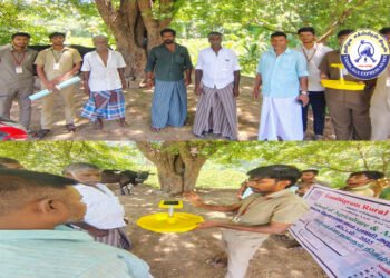 மறு உற்பத்தி ஆற்றல் தினத்தை முன்னிட்டு காந்திகிராம மாணவர்களின் விழிப்புணர்வு நிகழ்ச்சி.