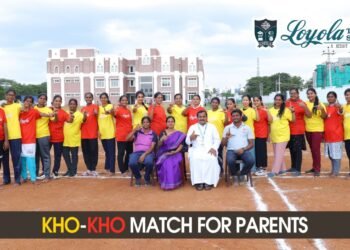 திண்டுக்கல் லயோலா டெக் பள்ளியில் பெற்றோர்களுக்கான 2025 பெண்களுக்கான கொக்கோ போட்டி நடைபெற்றது ‌.