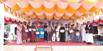 திண்டுக்கல் லயோலா டெக் பள்ளியின் ‘விட்டாலியா 2025’ முதலாம் ஆண்டு விளையாட்டு விழா!